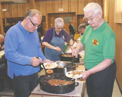 A St. Patrick&#8217;s Day stew supper was held at St. Andrew&#8217;s United Church in Yorkton Sunday evening, with patrons enjoying several different pots of stew, along with biscuits, and a table-full of desserts.
