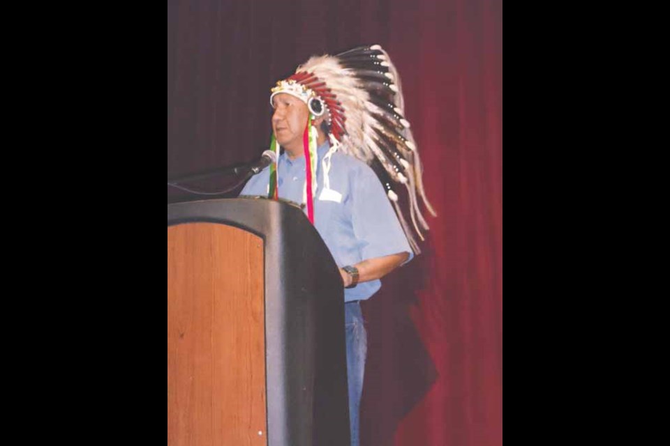 Yorkton Tribal Council Chief Gilbert Panipekeesick spoke at the National Aboriginal Day events which took place in the Parkland Room at the Painted Hand Casino. The events of the day &#8220;celebrate our cultures both native and non-native,&#8221; he said. He described the day as an important way to show friendship between different cultures to move forward. &#8220;When the leaders of the day signed the treaties with these newcomers it was based on this principle of sharing,&#8221; he said.