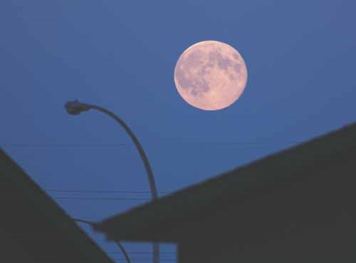 The moon, rising over the eastern edge of Yorkton, reached its closest point to the Earth in 2014 on August 10. In recent years this has become known as a Super Moon. On Sunday night the moon was 356,896 kilometres from the planet compared to 406,567 kilometres at its furthest, which occurred two weeks earlier on July 28.