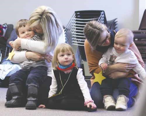 Under three-year-olds enjoy a lively and interactive presentation of Mother Goose rhymes at the Yorkton Public Library every Friday morning at 10:30. Moms and caregivers are welcome too.