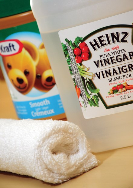 Removing sticker residue naturally
