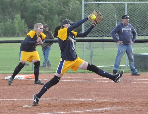 Unity Bantam Panthers pitcher.