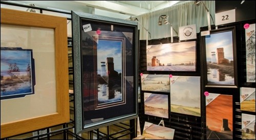 Functional art of all kinds was on display at the Alex Dillabough Centre throughout the weekend.