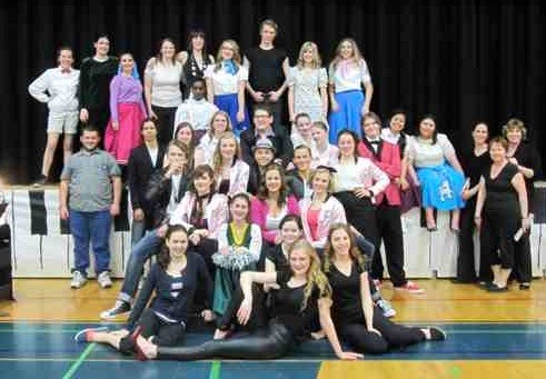 The cast and crew of John Paul II Collegiate&#8217;s production of Grease presented two sold out shows in May. Director Holly Briant, a teacher at JPII, along with fellow teacher Carrie Bragnalo as co-director, began working on the musical in September of last year. Briant says it was a long-term project and was work intensive, but the end result was amazing. The first step was to obtain the licensing to present the popular musical, then the search for costuming and props began. Second-hand stores were useful, says Briant, with 2nd Debut in North Battleford being helpful in keeping costs down. Some props and key pieces such as the Pink Ladies &#8216;and T-Birds&#8217; jackets were borrowed from Weyburn&#8217;s Sacred Heart High School, which recently did their own production of Grease, says Briant. She says some of the costuming ideas were found online as well. Over February, March and April the cast rehearsed approximately five hours a week. During the last two weeks leading up to the performances, they rehearsed every lunch hour, every day after school and every weekend, averaging five hours a day. They were incredibly dedicated, says Briant, as were crew and stage managers, in particular Sydney Woloshyn, who was on board from day one. At the performances, lighting was done by Greg Charabin and sound by Rebecca Walker.