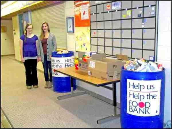 We Scare John Paul II Students campaigned Halloween with a goal of collecting 250 food items. The student&#8217;s We Scare Hunger campaign eventually gathered up more than 800 items for the local food bank.