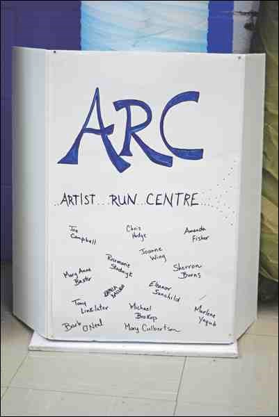 The Artist Run Centre hosted Spark the ARC at their creative studios on 101st Street Sept. 20. The event was put on to help kick start their art community. The artists who have rented the 12 spaces in the studio displayed their work and met with local art aficionados to talk about how their pieces came to life prior the evening&#8217;s entertainment. Collective Voice Theatre put on a shadow play titled Sedna: A Creation Story. Also performing that night was Back Roads, an acoustic folk group comprised of Linda Muska, Laird Brittin, Brendan Legario, Garth Harrion and Vistara Sidebottom.