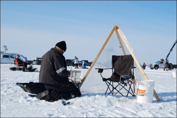 Though many brought wind shelters, there was almost no wind to speak of the day of the rally.