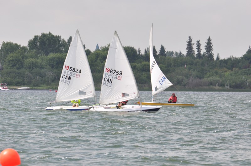 Jackfish Lake was the place to be for sailing fans as the Battlefords Sailing Club held their annual provincial Regatta on July 19 and 20. The feature event for that regatta was the District 5 Laser Championship with racers from Saskatchewan and elsewhere competing. Racers saw cool and brisk conditions for racing Sunday morning and afternoon at the event, held during the 50th anniversary for the sailing club in Meota.