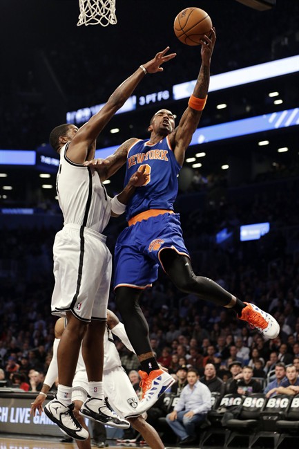 NY Knicks' Jason Kidd hits game-winning 3-pointer to beat Brooklyn Nets,  while Carmelo Anthony scores 45 points – New York Daily News