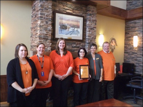 Gold Eagle Lodge staff support National  Orange Shirt Day  in honor of those children who survived residential schools and those who didn&#8217;t.