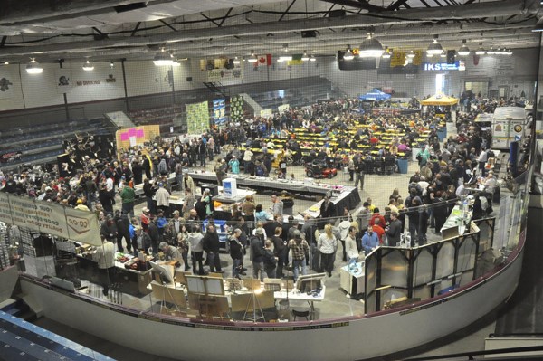 Elk roast, headcheese, meatballs, fish and sausage filled the North Battleford Civic Centre with savory smells as the event many people wait all year for got underway Saturday, April 20. It was the Battlefords Wildlife Federation 68th Annual Smoker. As always, there was a huge lineup of food and variety of displays as well.