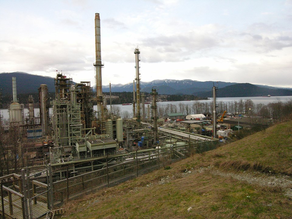 Chevron refinery