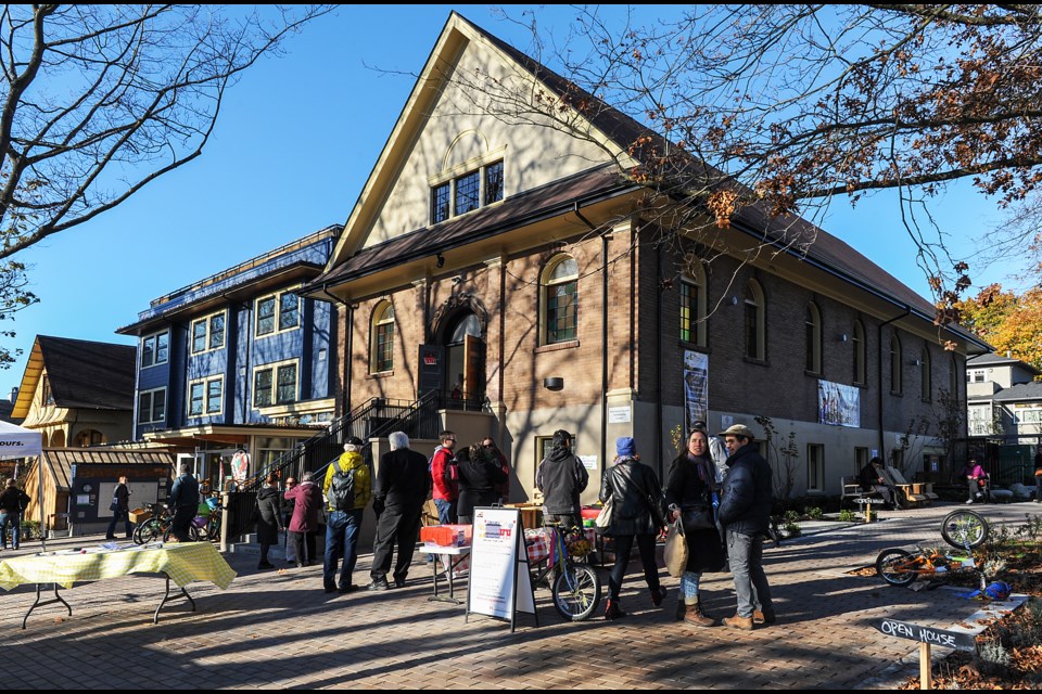 Kits House held its housewarming this past weekend to celebrate its renovation and expansion. The neighbourhood house has been a part of the Kitsilano Community since the early 1970s. Photograph by: Rebecca Blissett