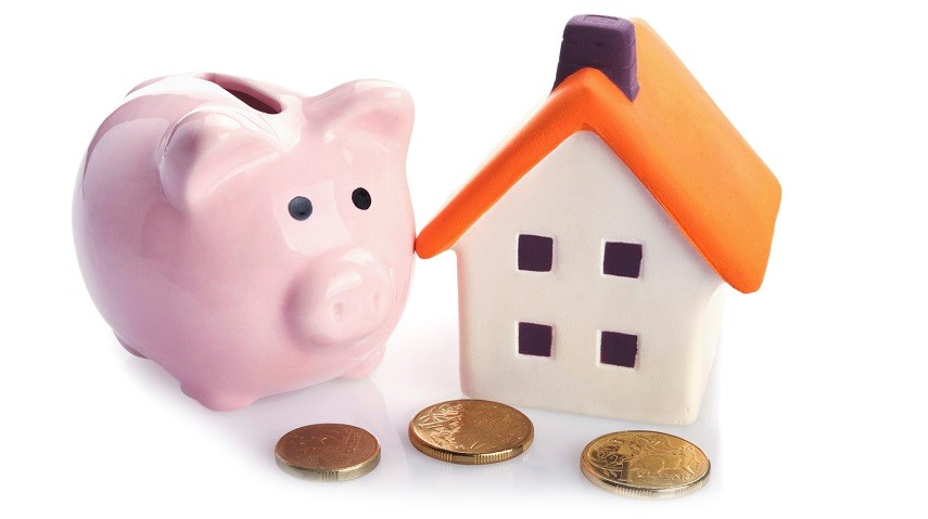 House money savings piggybank