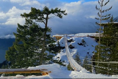 Gondola snow