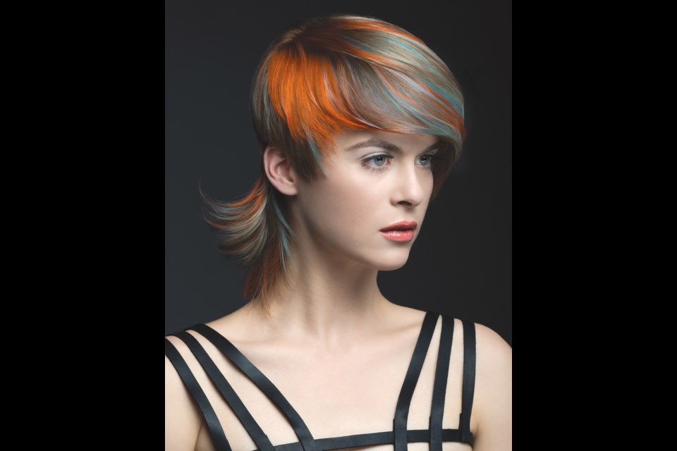 This photo was part of the photographic collection that won Dana Lyseng the Canadian Colourist of the Year Award at the annual Contessa Awards. Lyseng also took home the B.C. Hairstylist of the Year Award.