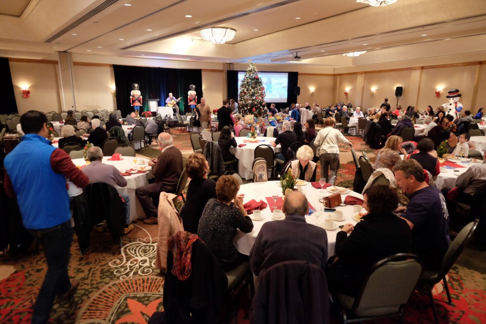 More people are coming to the Burnaby Christmas Bureau's annual pancake breakfast fundraiser each year.