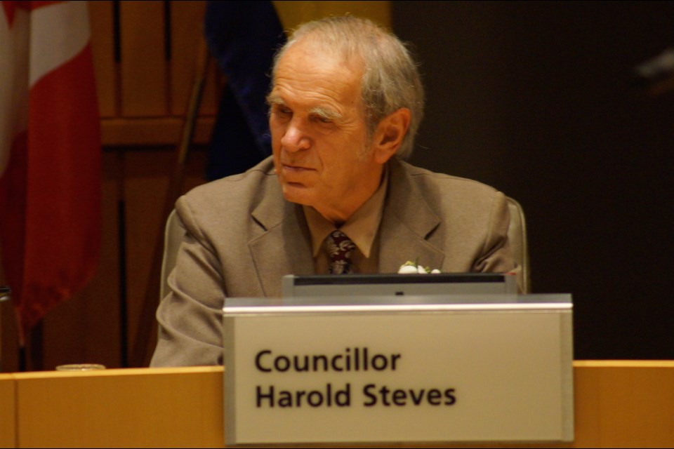 2014-2018 Richmond City Council councillor Harold Steves