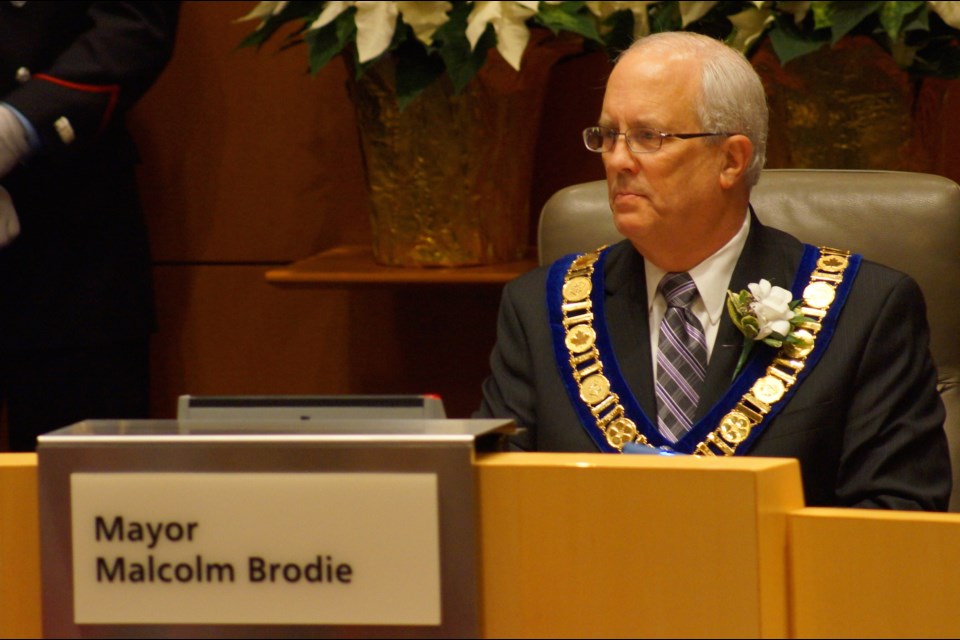 2014-2018 Richmond City Council mayor Malcolm Brodie