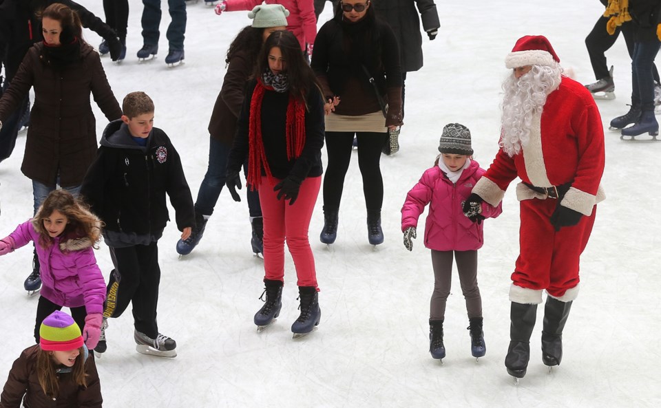 Skate with Santa