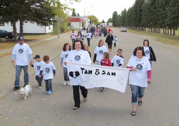 It&#8217;s never easy to see the brightness in the face of tragedy but it&#8217;s Mandee Kulaway&#8217;s hope her sister&#8217;s death will not be in vain. Kulaway&#8217;s sister was murdered last March just outside of Yorkton and this year she has started up a walk in her memory. She hopes to grow the event to help create an awareness that violence is unacceptable.