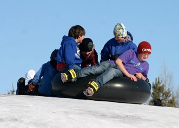 Monday was Family Day in the province of Saskatchewan and in Yorkton the day was celebrated in part with a Family Fun Festival at Knights of Columbus Park. Hosted by the City and the Boys and Girls Club, the day was about fun in the sun and involved local children, youth and families joining in for a free afternoon of skating, tobogganing, refreshments and more.