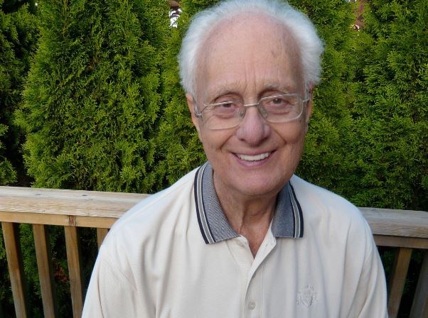 Levy enjoying backyard life in 2011. Photo courtesy Marla Levy