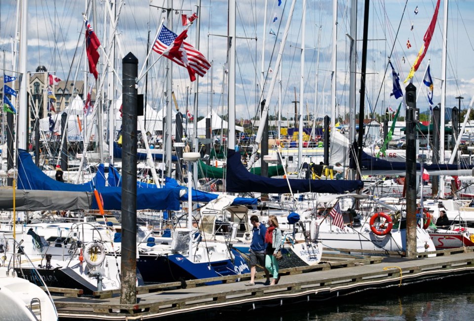 Swiftsure yacht races Q& competition underway in Victoria waters
