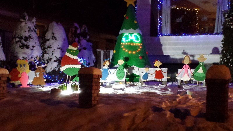 4188 Nehring Avenue has a special display every year and this season all the characters on the front lawn were hand crafted by the home owners.