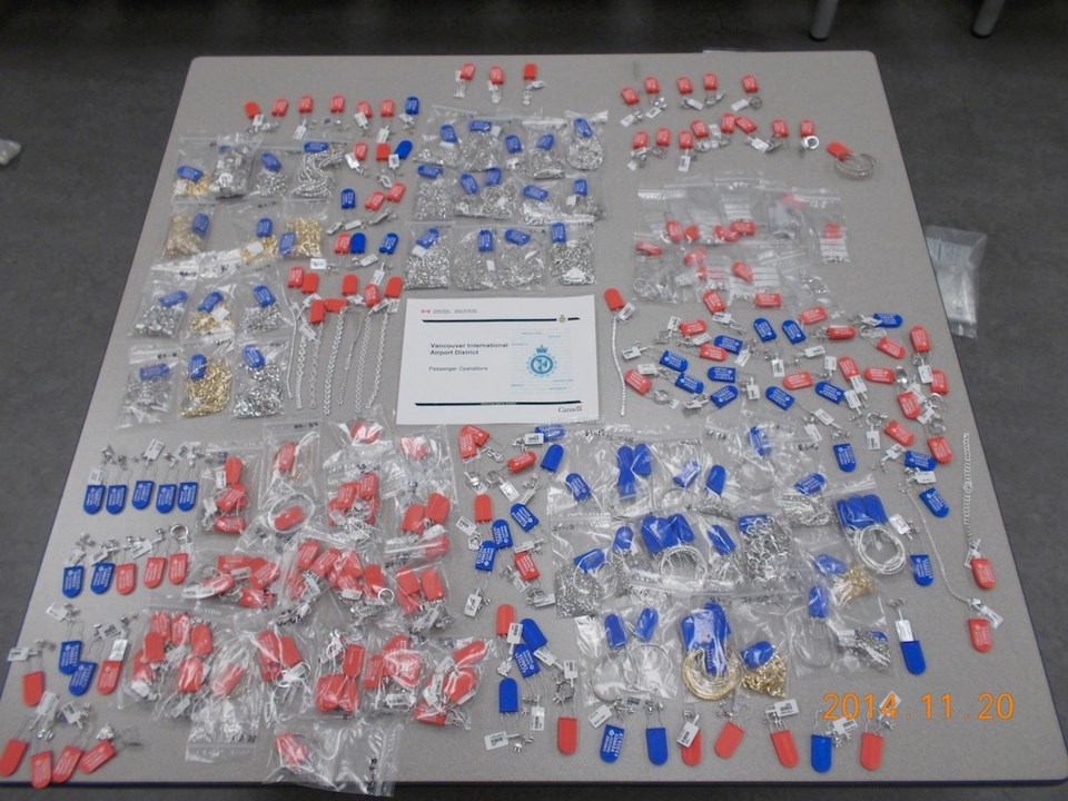 Jewelry smuggling