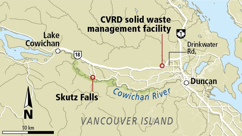 CVRD solid waste mangement facility
