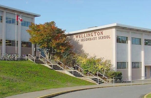 Wellington Secondary School in Nanaimo.
