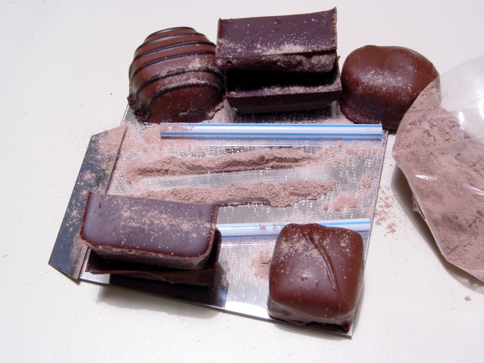 Chocolate snorting