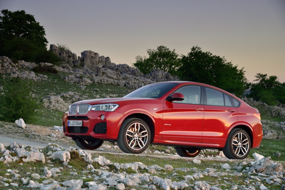 2015 BMW X4.