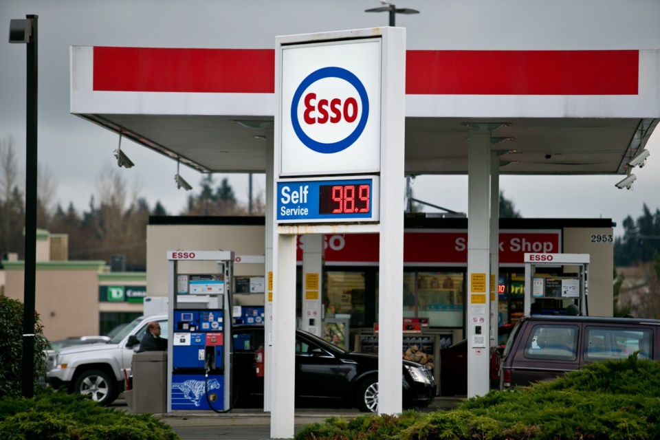 Monday: Gasoline prices have retreated below $1 per litre in Greater Victoria.