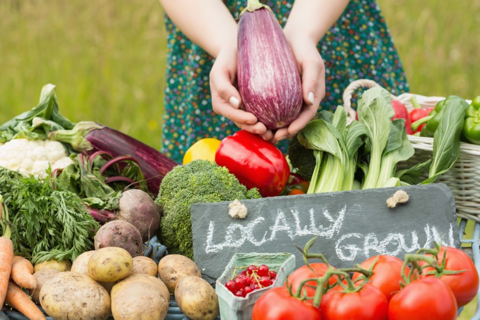Organic veggies