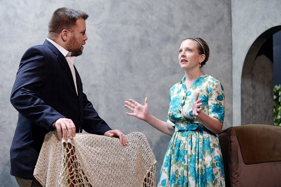 Brian Hoskins, Corrine Out, Vagabond Players, Go Back for Murder