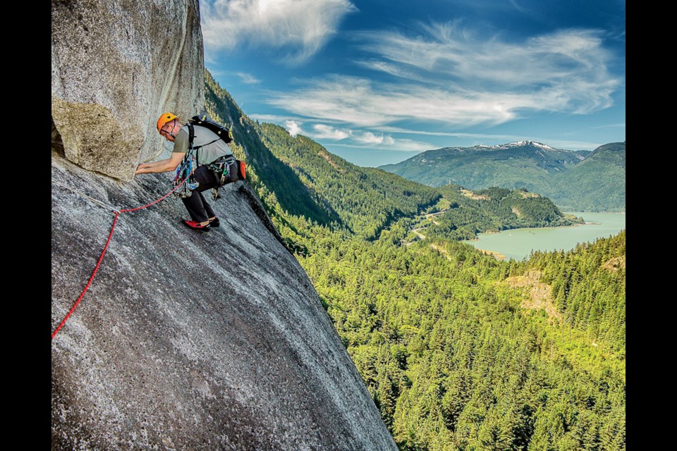 SkyWalker, by Devin McKay, is part of the Burnaby Photographic Society's showcase and display at Shadbolt Centre.