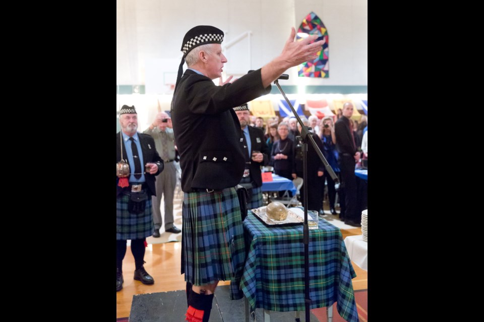 The Delta Police Pipe Band held its 41st annual Robbie Burns’ dinners last Friday and Saturday night before two sellout crowds, which totalled 870 guests. This event is believed to be the largest of its kind in the world.