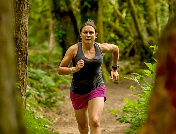 Photo of endurance athlete, coach and business owner Jen Segger by David McColm.