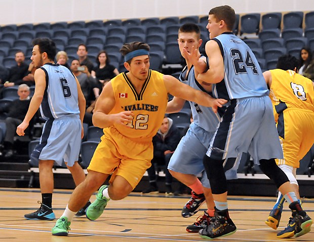 Forward Hunter welsh provides the muscle for the Collingwood Cavaliers.