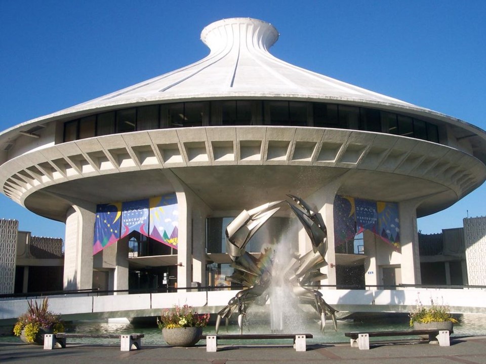 H.R. MacMillan Space Centre. Photo Wikimedia Commons