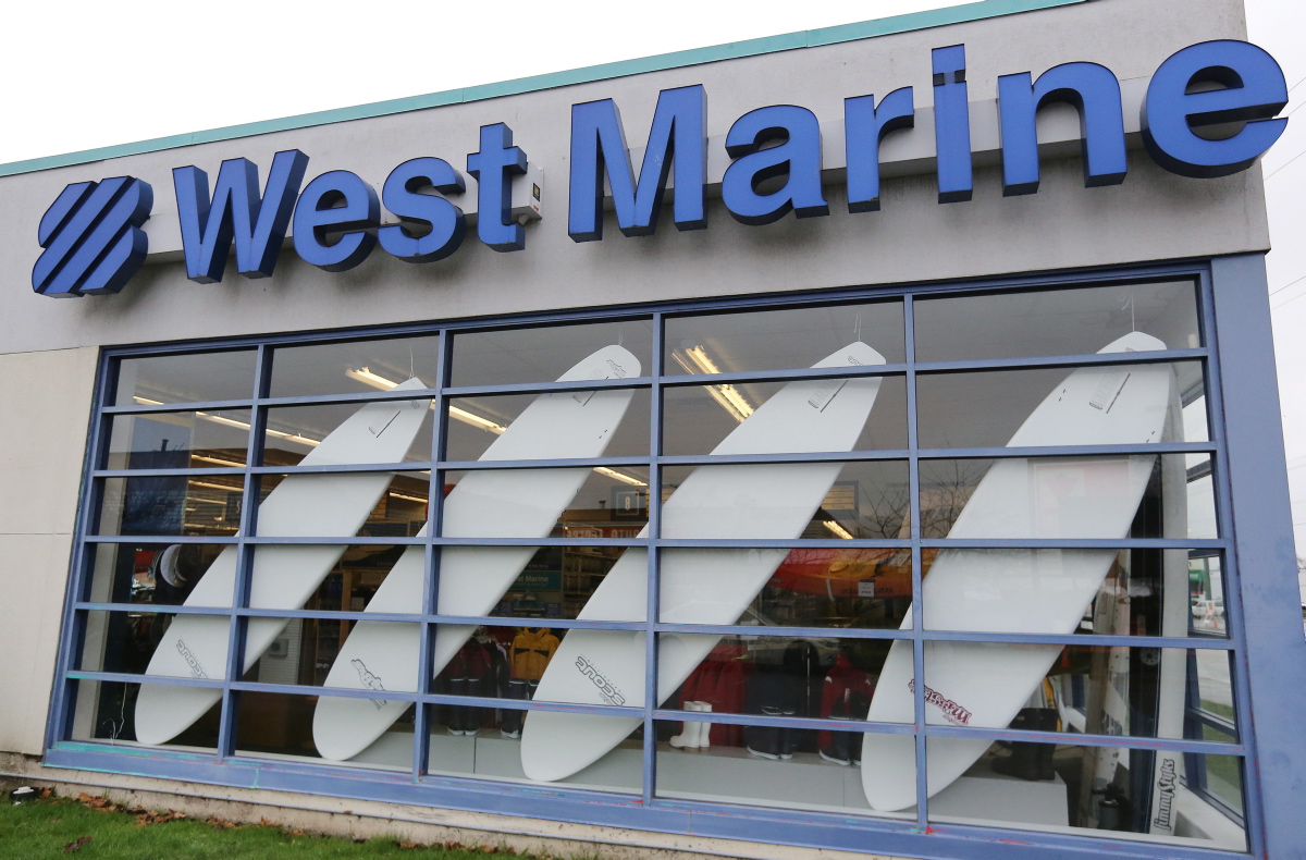 West Marine plans to close all three stores on Vancouver Island