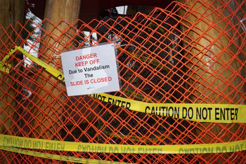 Playground closed