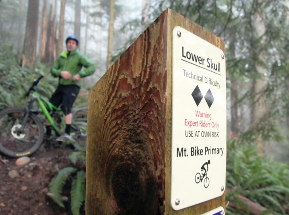 Mountain biking