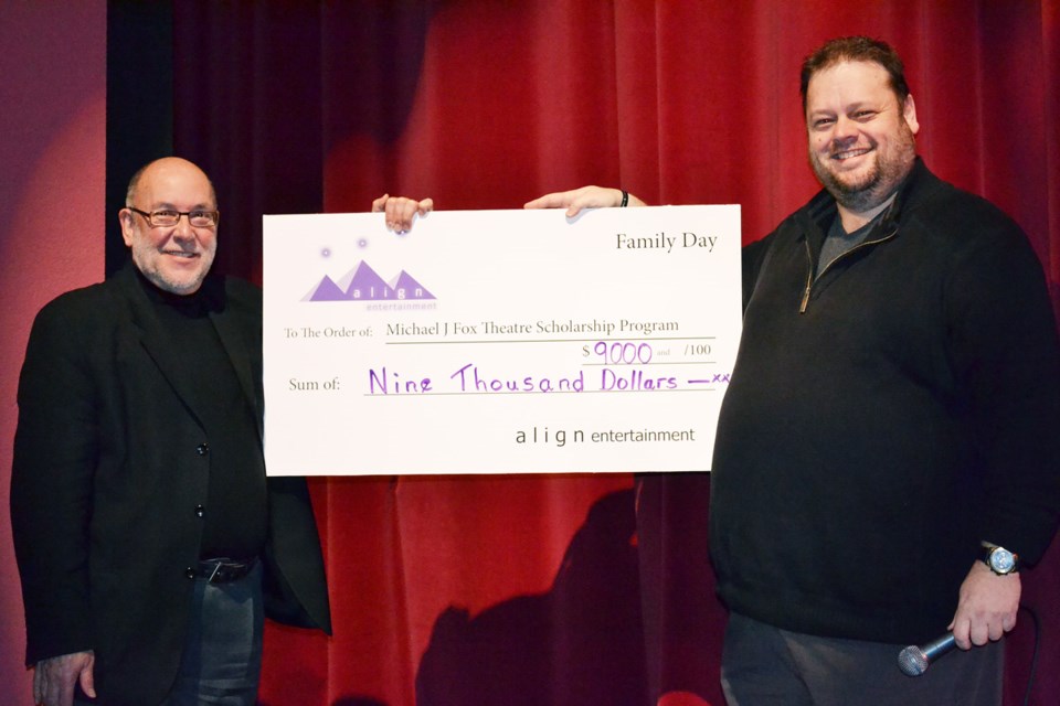 John White, Chad Matchette, Align Entertainment, Michael J. Fox Theatre