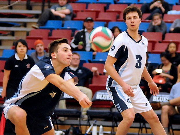 PHOTOS: Top-ranked Douglas defeats Capilano in PacWest men's volleyball ...