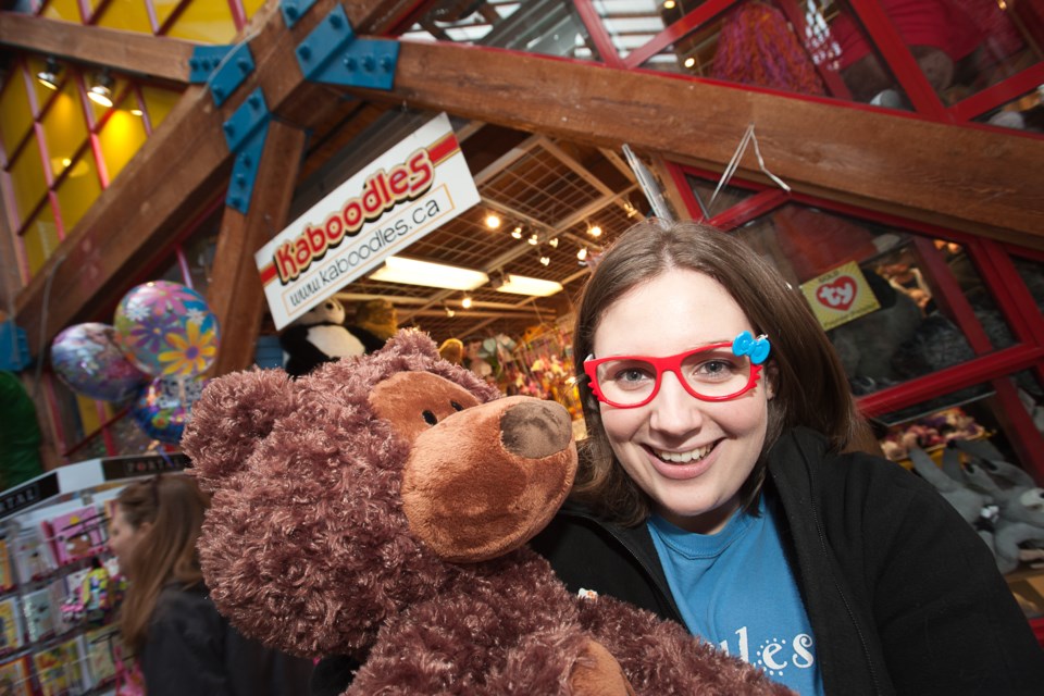 Leah Baker of Kaboodles Toy Store is a big kid at heart.