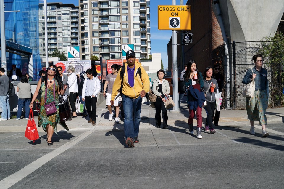 Richmond pedestrians