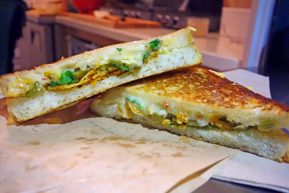 Hi-Five Grilled Cheese